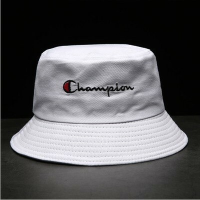 champion bucket hat white
